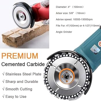 Amazon.com: HSJCZMD 4 in Saw Disc Chain,22 Tooth Wood